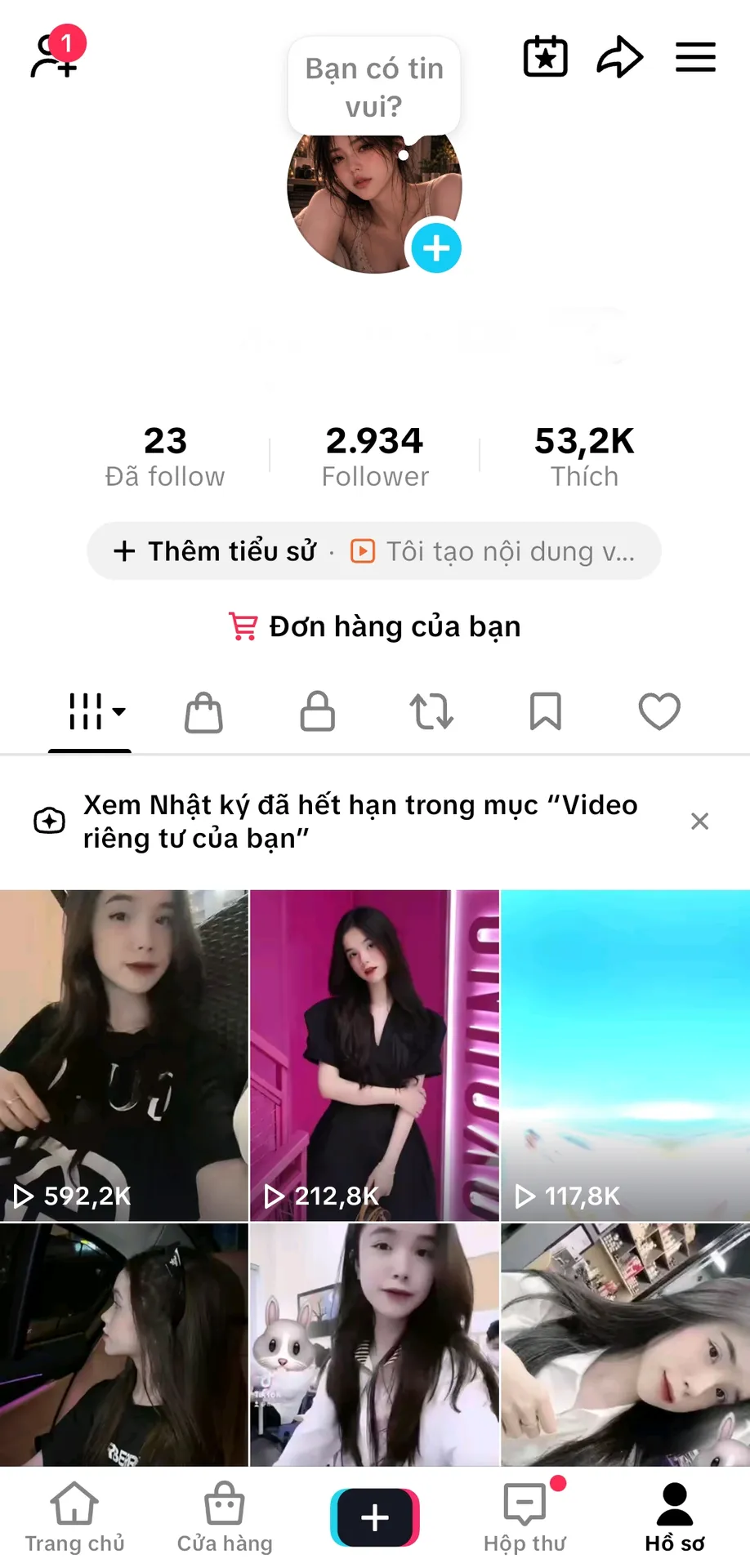 Chủ Đề Cá Nhân Nữ 1