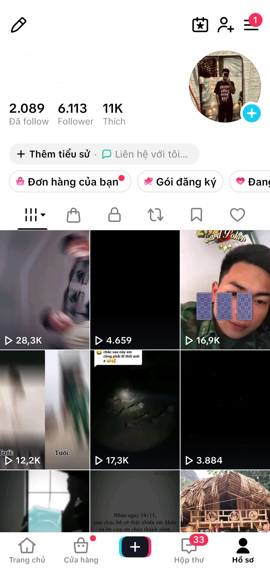 Chủ Đề Cá Nhân Nam 1