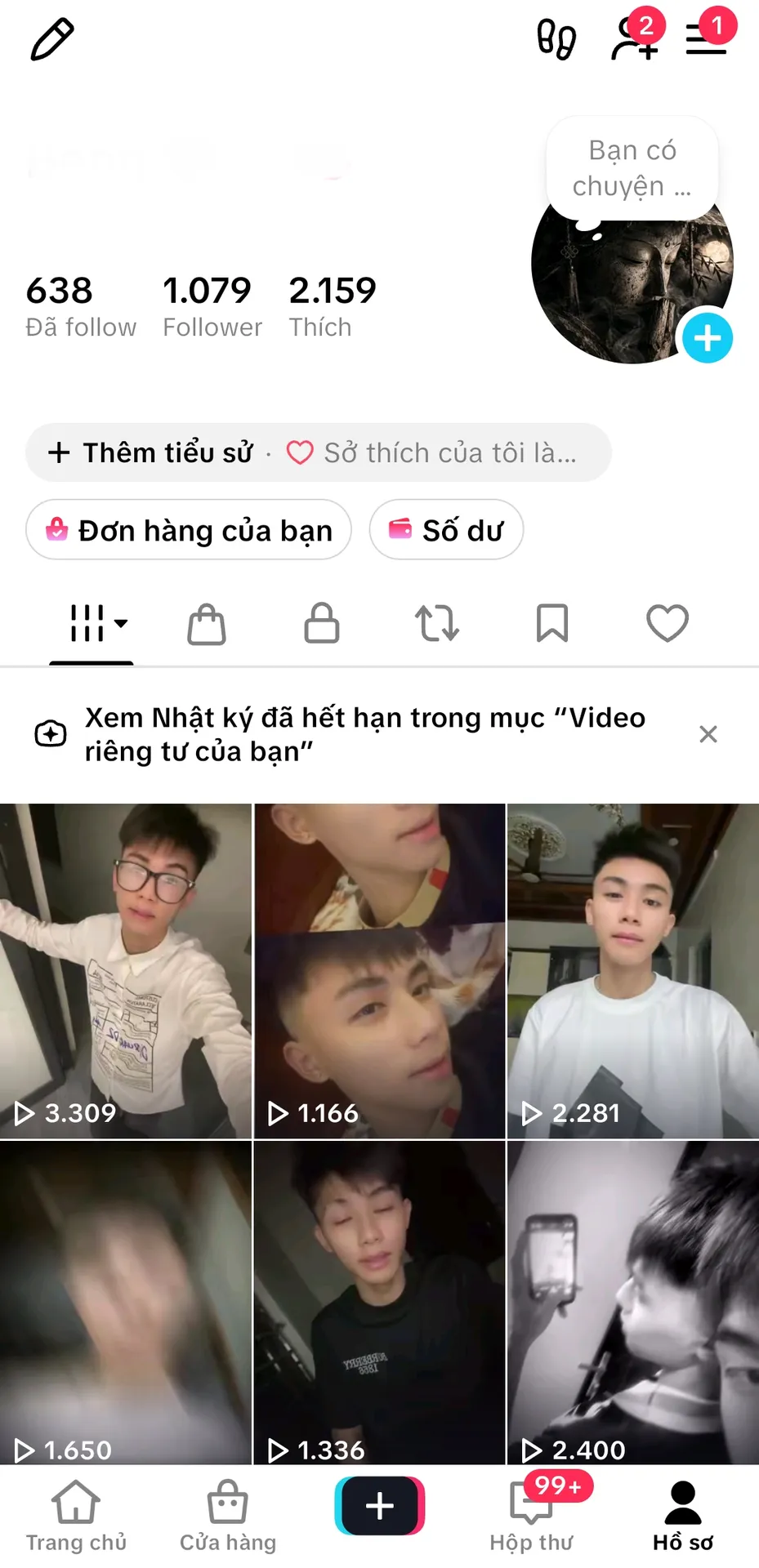 Cá Nhân Nam Cấm Shop 1