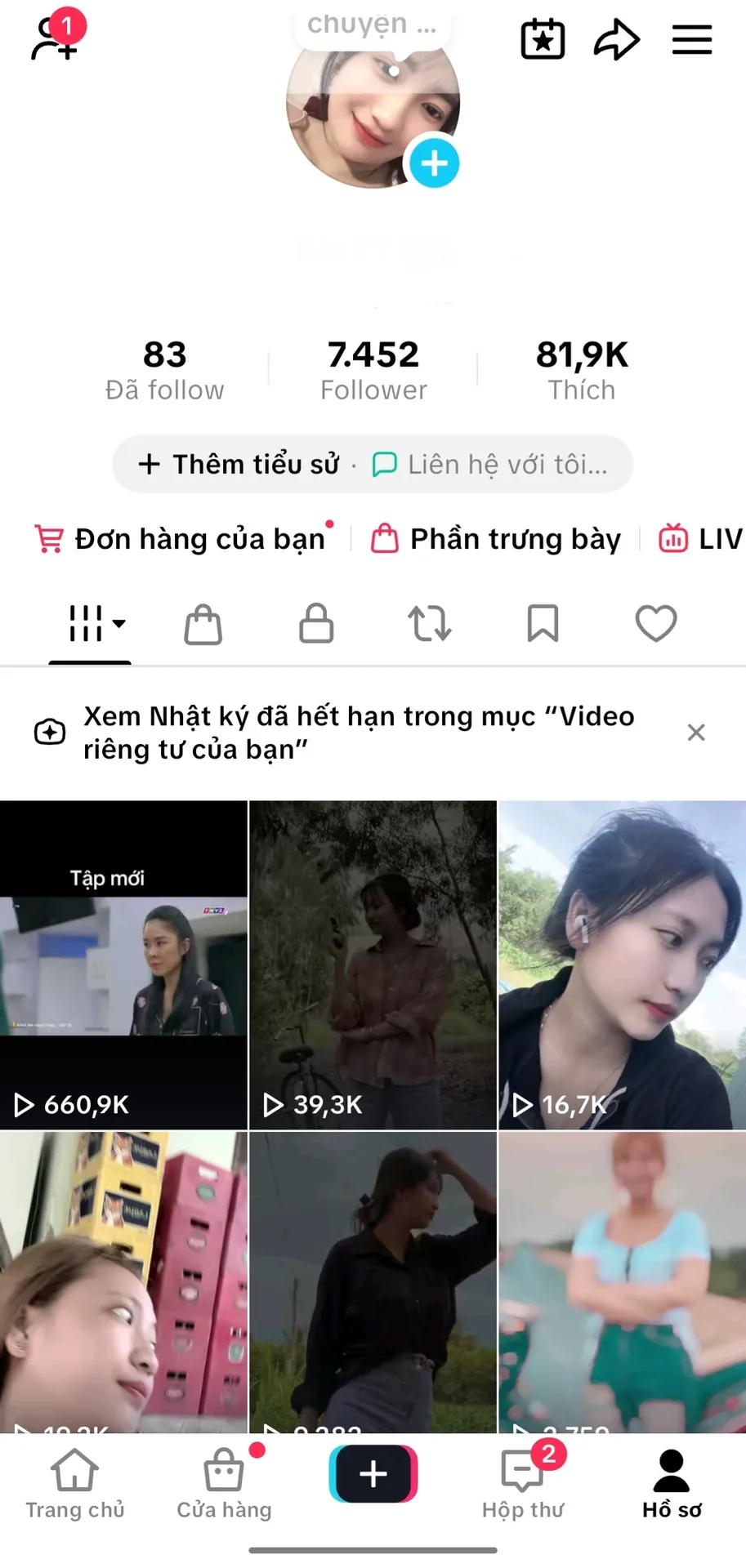 Chủ Đề Cá Nhân Nữ 1