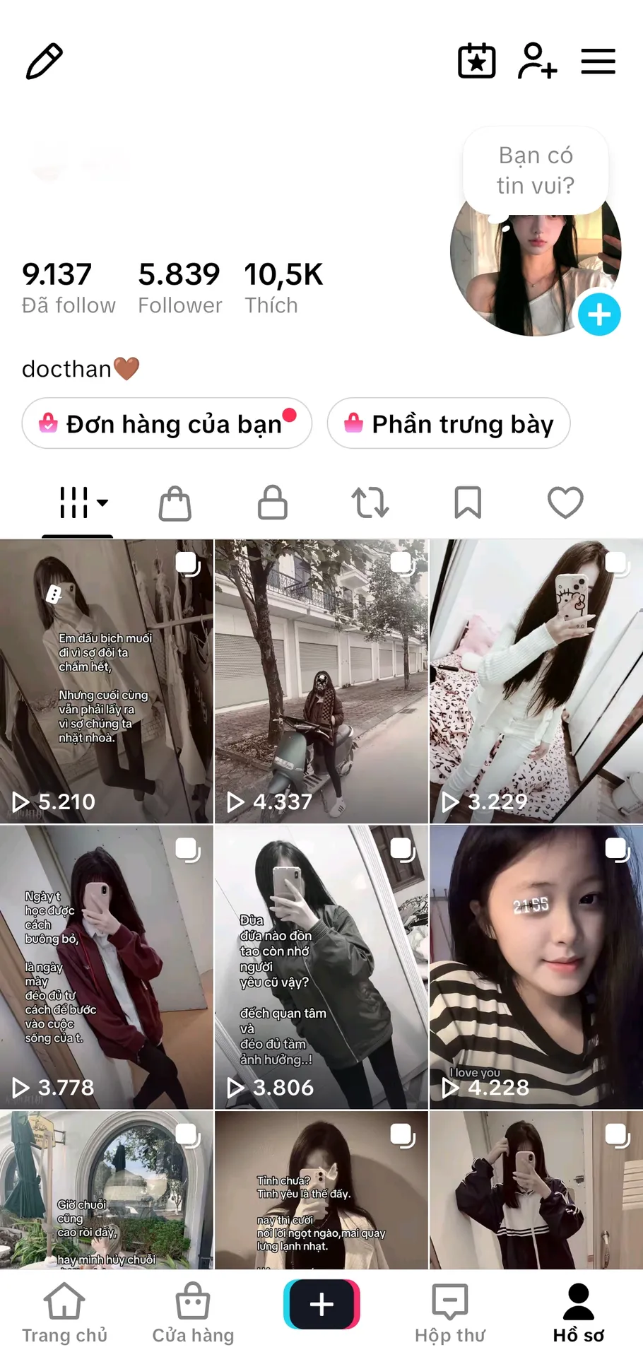 Chủ Đề Cá Nhân Nữ 1