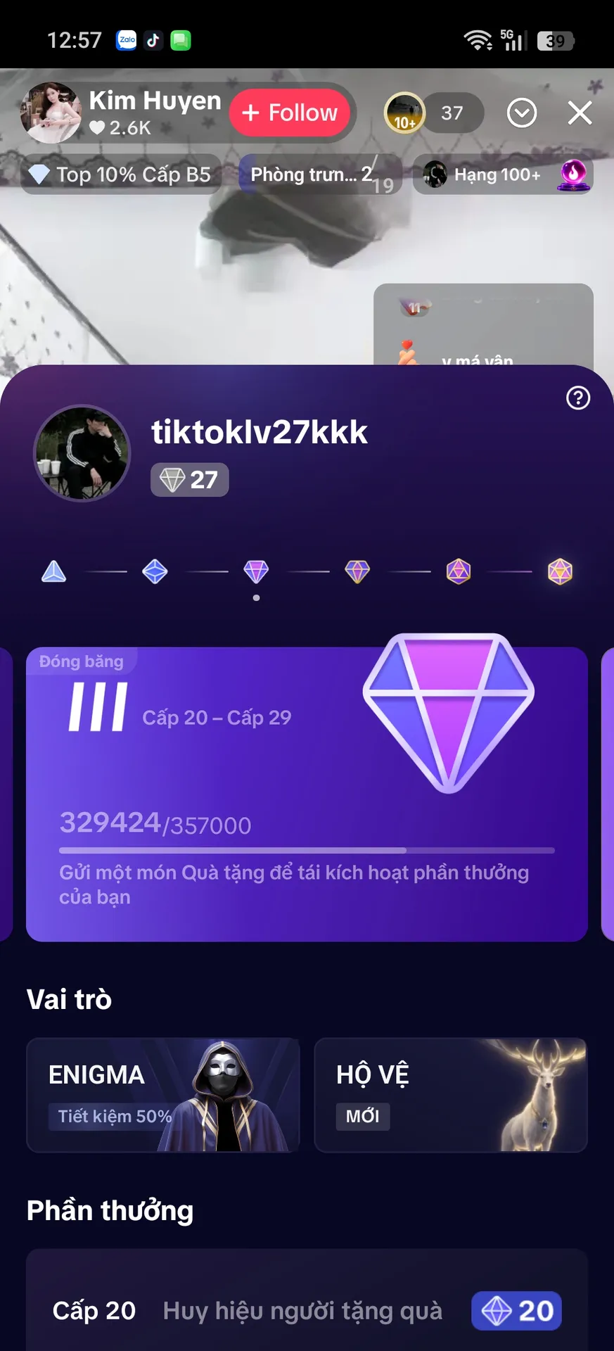 Kênh Level 27 1