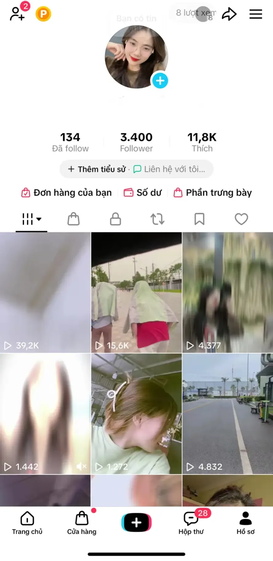 Kênh Cá Nhân Nữ 1