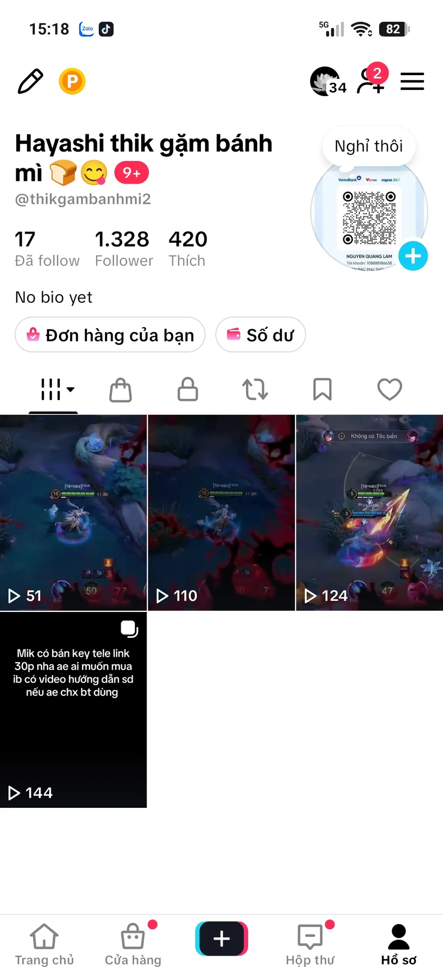 Kênh Nhỏ Full Chức Năng 1